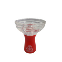 APOCALYPSE CAM NARGİLE LÜLESİ KIRMIZI